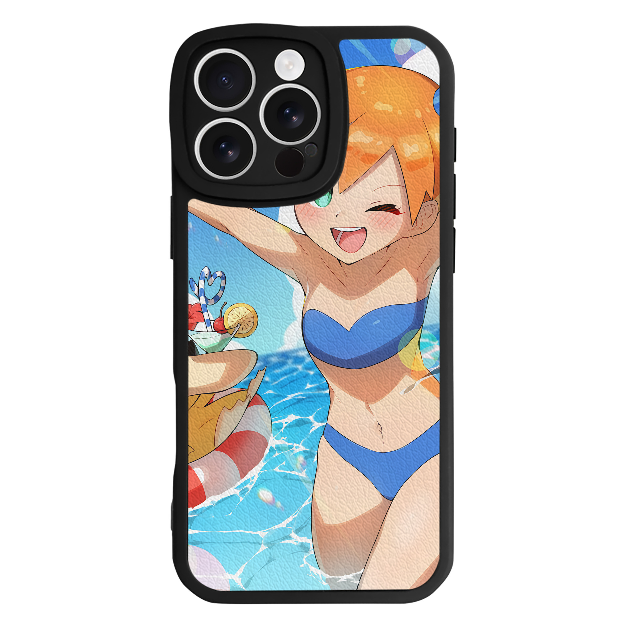 （画像用） ポケットモンスター Pokémon 【iPhone 16シリーズ対応】シリコンスマホケース（レザー調） 材質：シリコン
